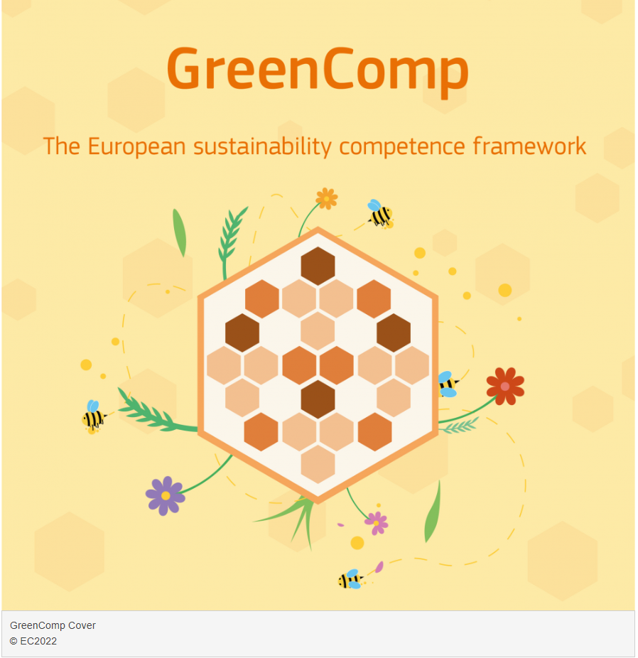 Cover of GreenComp publication