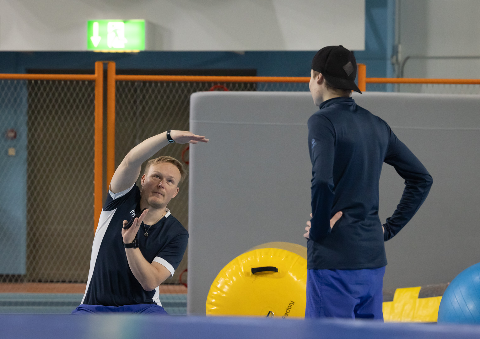 Lauri Hakola valmentaa UrheiluAmiksia.