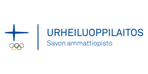 Olympiakomitean urheiluoppilaitos Savon ammattiopisto -logo.