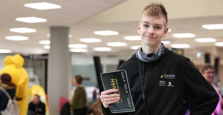 Taitaja2024 kuuluu kaikille: Arttu on ylpeästi ammattilainen