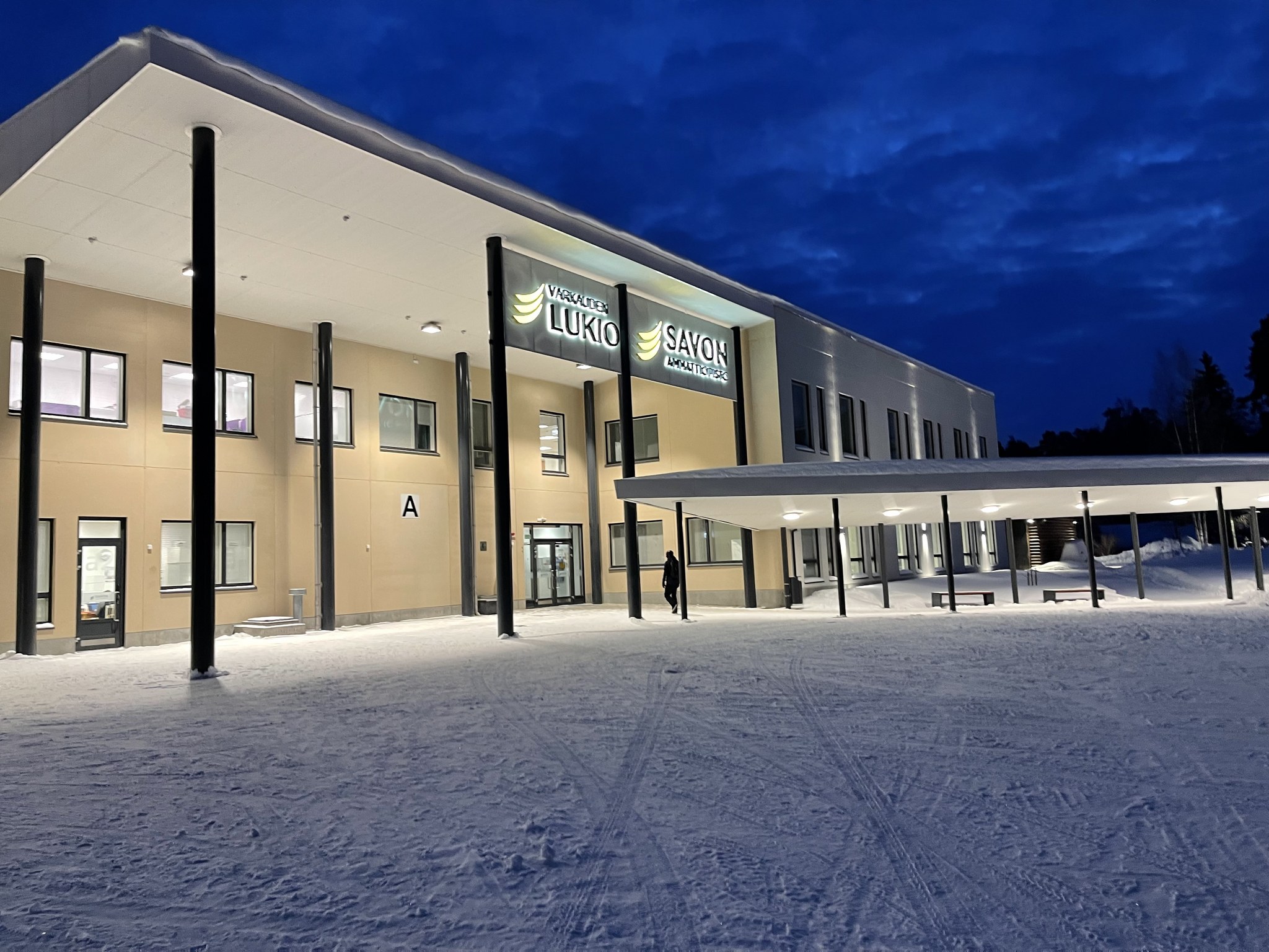 Varkauden kampukselle Joutsenmerkki