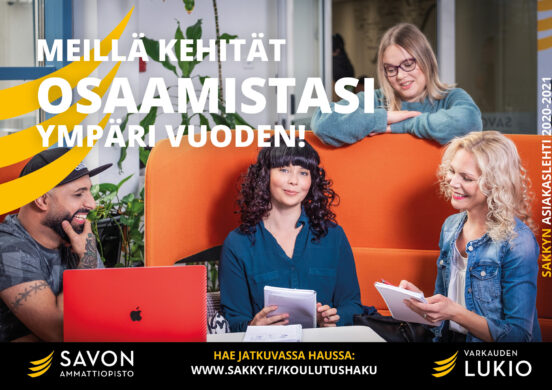Sakkyn asiakaslehti on julkaistu