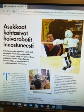 Katse kohti kuntoutusrobotiikkaa