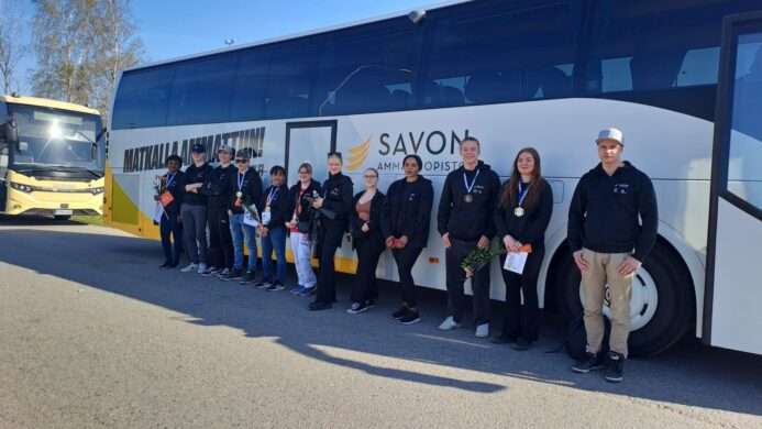 Savon ammattiopistolle Taitaja2023–kilpailusta seitsemän mitalia!