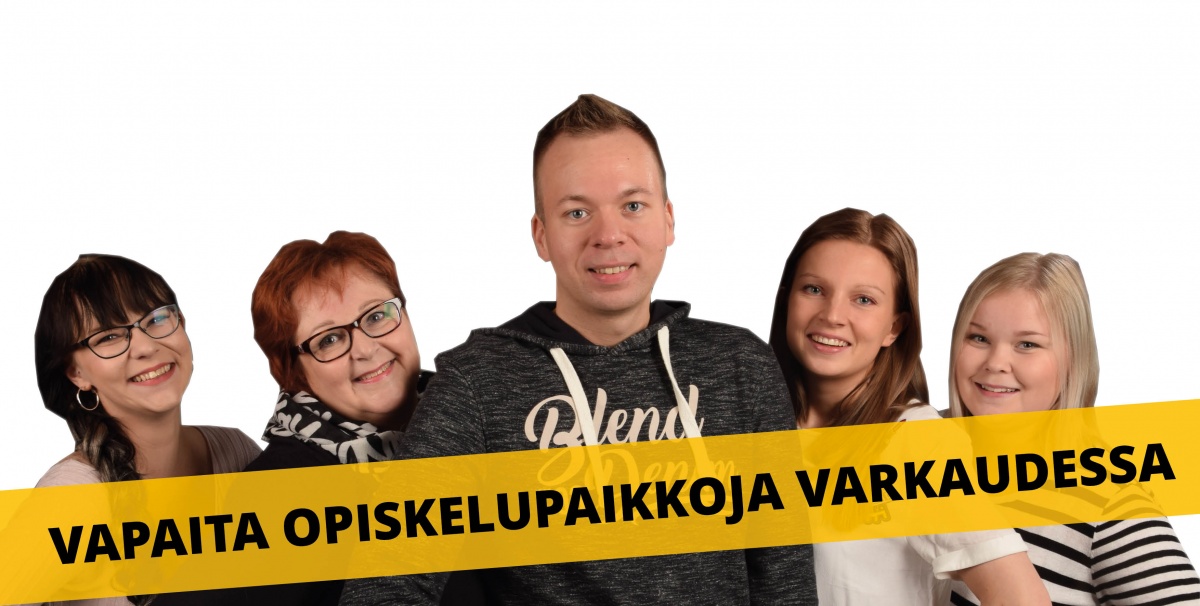 Vapaita opiskelupaikkoja Varkaudessa nuorille ja aikuisille!