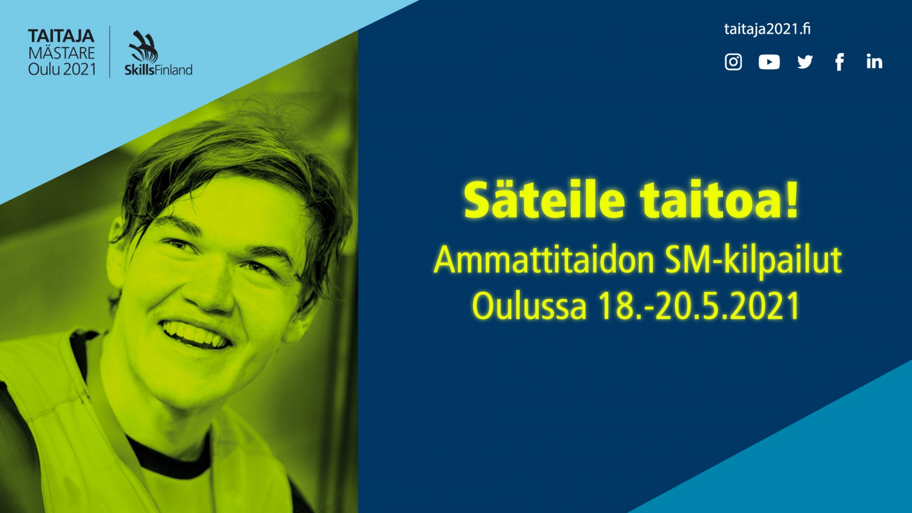 Opiskelija! Ilmoittaudu Taitaja-semifinaaleihin