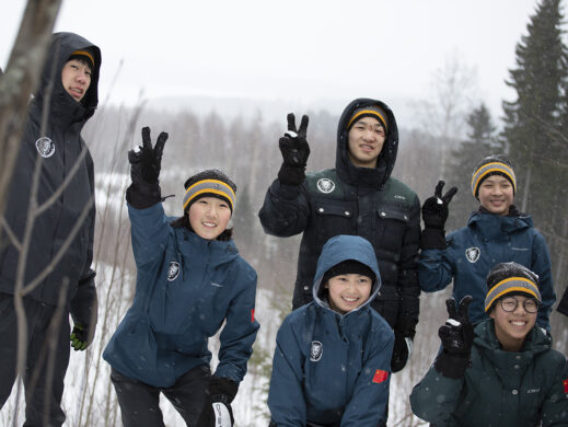 Team China luonto-ohjaajien asiakkaina