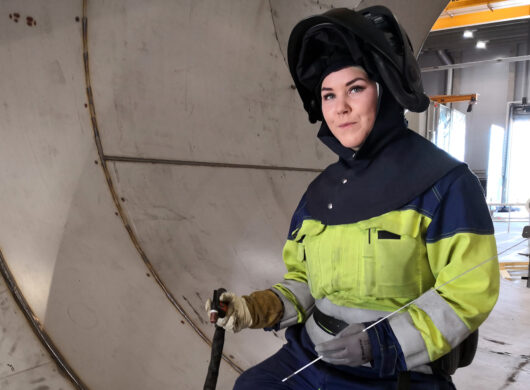 Tanita löytänyt oman alansa hitsauksesta