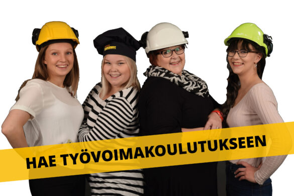 Löydä uusi ammatti ja Hae työvoimakoulutuksiin!