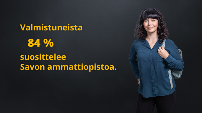 Meiltä valmistuu opintoihinsa tyytyväisiä ammattilaisia