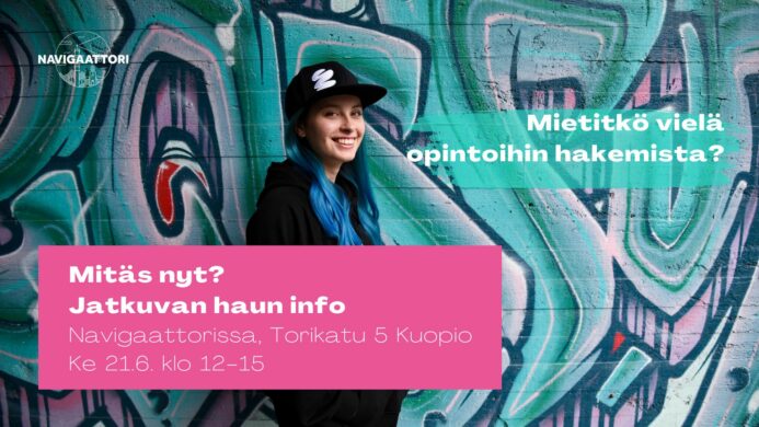 Mitäs nyt? Jatkuvan haun info Navigaattorissa