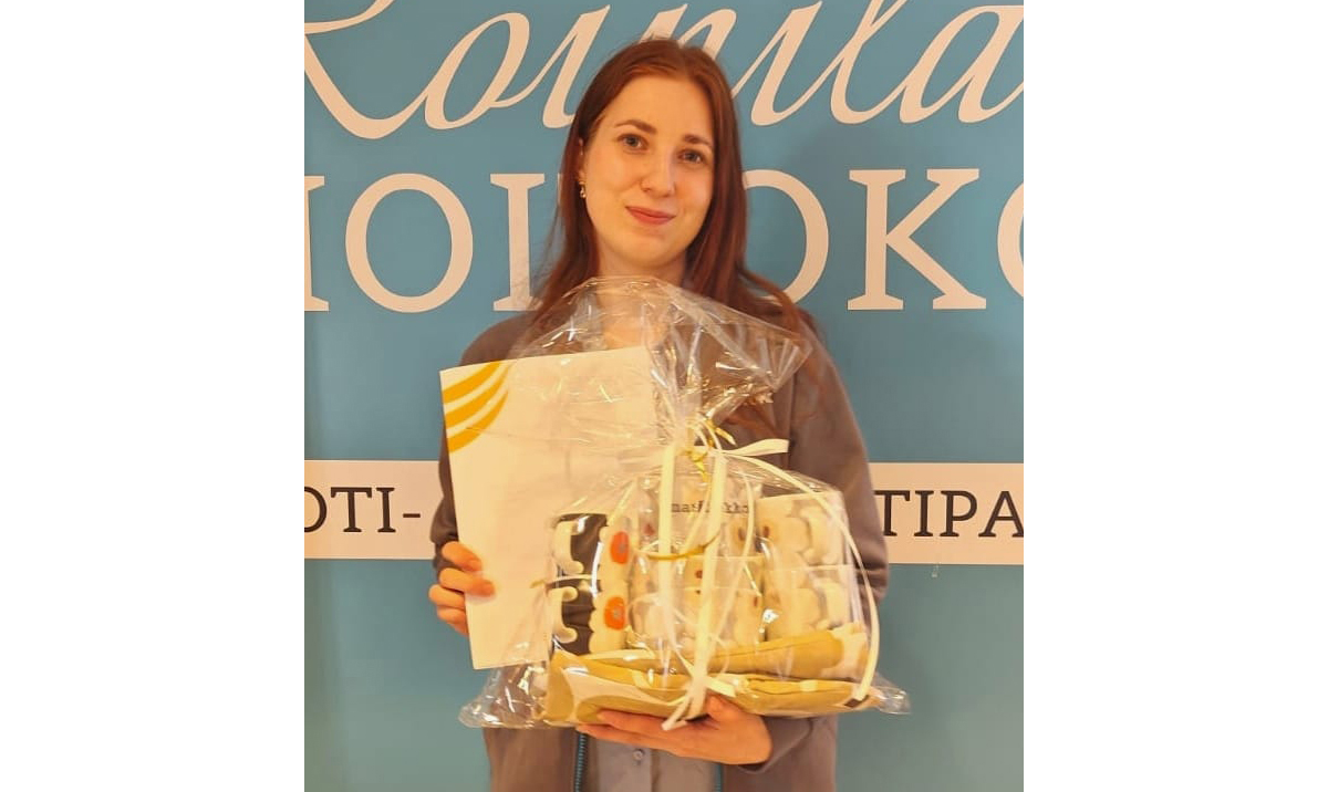 OOna Virkkunen ja todistus lähiesimiestyön ammattitutkinnosta