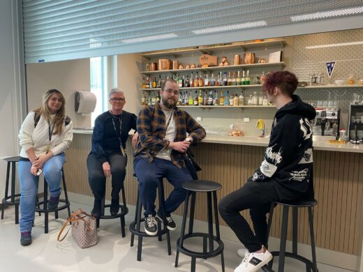 Kolme ruotsalaista kokkiopiskelijaa työelämäjaksolla Kuopiossa