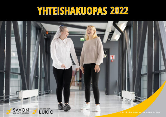 Hakuopas 2022 tilattavissa + infoa yhteishausta