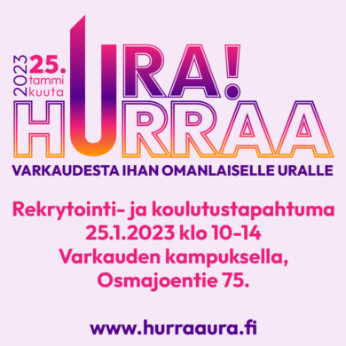 Hurraa Ura! -tapahtuma Varkaudessa 25.1.2023