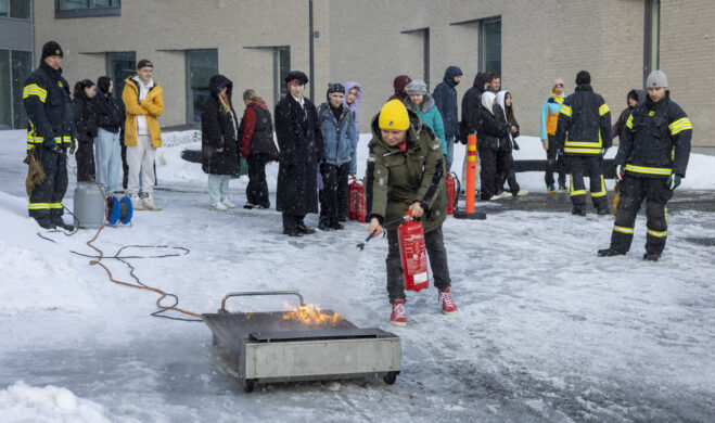 Alkusammutustaitoja opiskelijoille ja turvallisuustietoutta henkilökunnalle