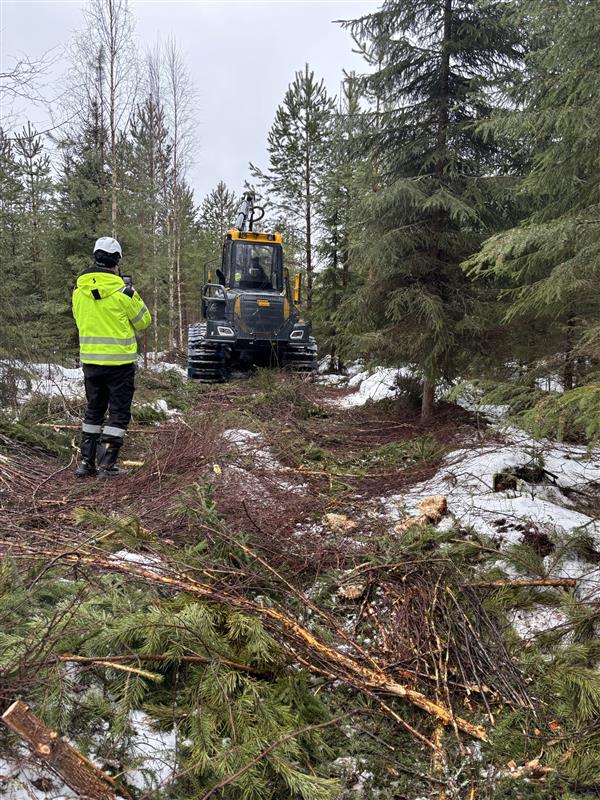 Energiapuun korjuu: teemme kehitystyötä investoinnein ja koulutuksin (ERPU)