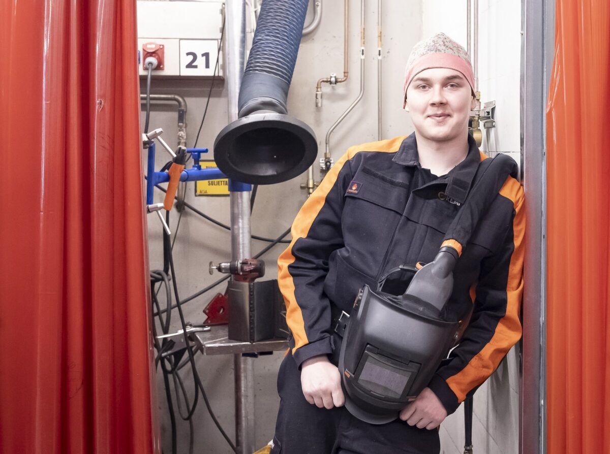 Cavitar-hitsauskamera opetuksen tukena